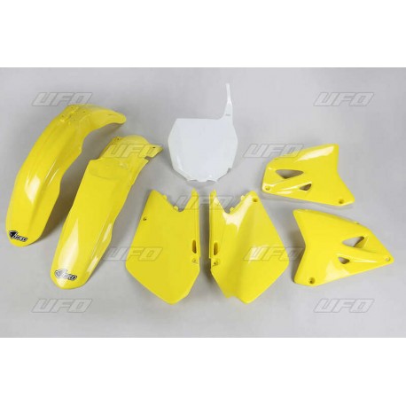Kit plastiques complet UFO moto cross SUZUKI RM 125 RM 250 2001 2002