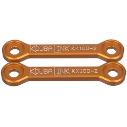 Kit de rabaissement de selle KOUBALINK 44.5 mm KAWASAKI KX 80 KX 85 KX 100 SUZUKI RM 100