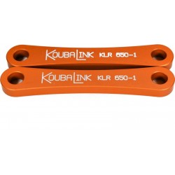 Kit de rabaissement de selle KOUBALINK 31.8 mm KAWASAKI KLR 650 1987-2007