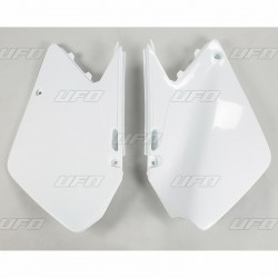 Plaques numéro latérales UFO SUZUKI RM 125 RM 250 2003-2005