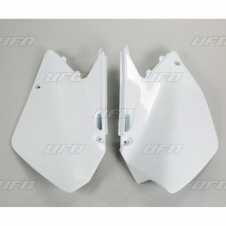 Plaques numéro latérales UFO SUZUKI RM 125 RM 250 2006-2009