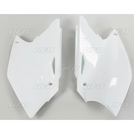 Plaques numéro latérales moto cross SUZUKI RMZ 250 2004 à 2006