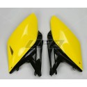 Plaques numéro latérales moto cross SUZUKI RMZ 250 2010 à 2012