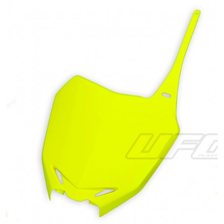 Plaque numéro frontale moto cross SUZUKI RMZ 250 2007 à 2018