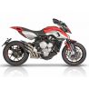 Echappement Qd Exhaust Power Gun MV AGUSTA 800 RIVALE 6