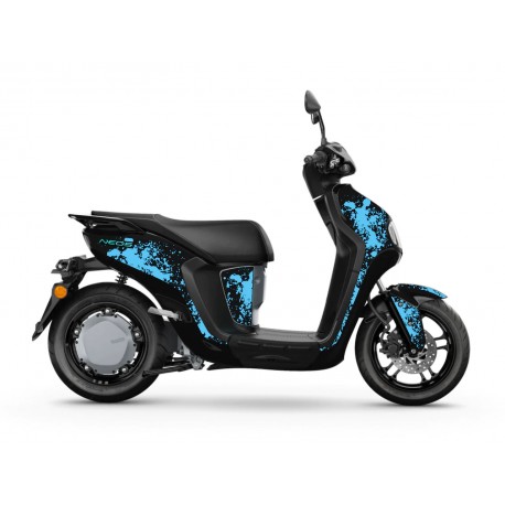 Kit déco Splash Noir Yamaha Neo's electrique 2022-2023