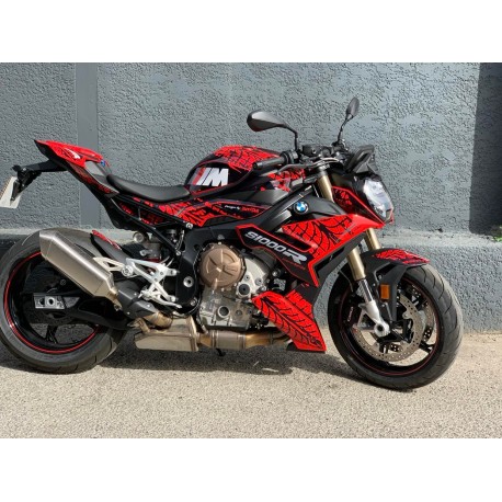 Kit déco Tarmac Sans Capot de selle BMW S1000R 2021-2023