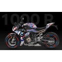 Kit déco M Power 50eme anniversaire Avec Capot de selle BMW S1000R 2021-2023