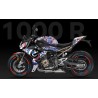 Kit déco M Power 50eme anniversaire Avec Capot de selle BMW S1000R 2021-2023 0
