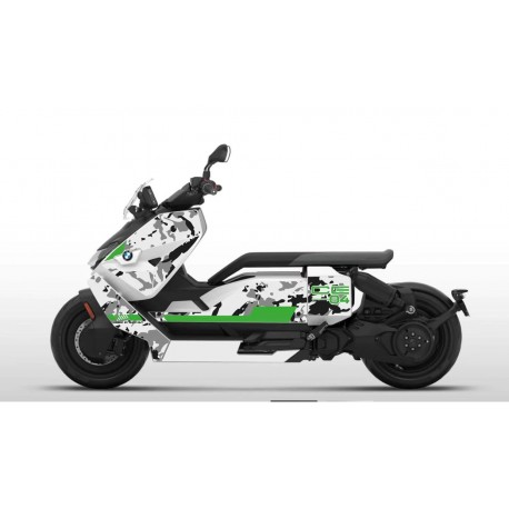 Kit déco Camo Vert BMW CE-04 2022-2023