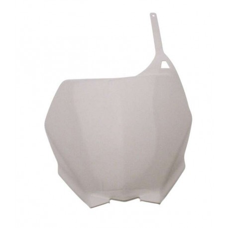 Plaque numéro frontale moto cross YAMAHA YZ 125 YZ 250 2003 à 2014