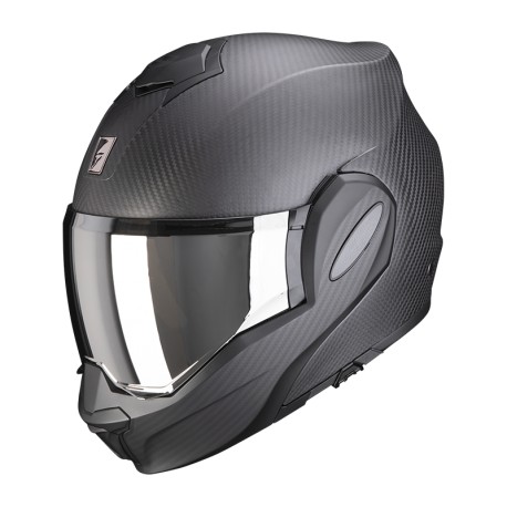 Casque moto modulable SCORPION EXO-TECH EVO CARBON SOLID