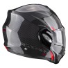 Casque moto modulable SCORPION EXO-TECH EVO CARBON TOP 2