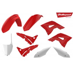 Kit plastiques POLISPORT restylé HONDA CR 125 CR 250 2004-2007