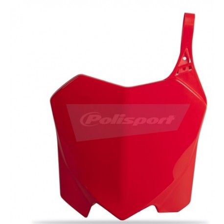 Plaque numéro frontale POLISPORT HONDA CRF 250 R CRF 450 R 2009 à 2016