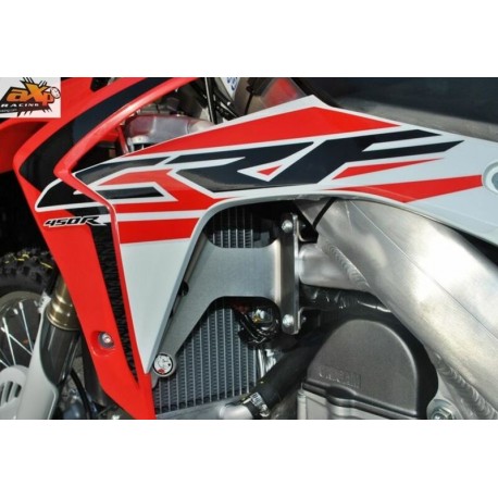 Protection de radiateur moto en aluminium AXP pour HONDA CRF 450 R 2015 2016