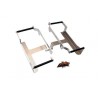 Protection de radiateur moto en aluminium AXP pour KAWASAKI KXF 450 2009 0