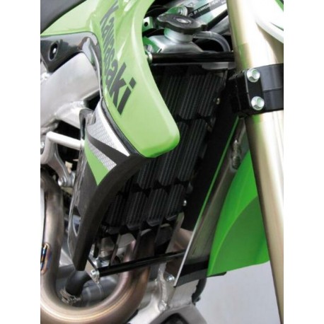 Protection de radiateur moto en aluminium AXP pour KAWASAKI KXF 450 2009