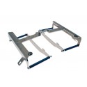 Protection de radiateur moto en aluminium AXP pour YAMAHA YZ 125