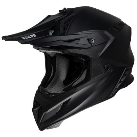 Casque cross IXS 189 FG 1.0 noir mat