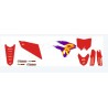 Kit déco complet BLACKBIRD rétro HONDA CRF 250 R CRF 450 R CRF 450 RX 1