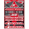 Planche de stickers autocollants moto BLACKBIRD Honda CR CRF 1