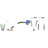 Kit déco BLACKBIRD rétro HUSQVARNA TC FC TE FE 1