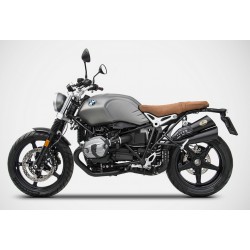 Echappement Zard haut double sortie HARDY pour BMW R NINE-T Scrambler 1200 2021-2022