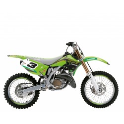 Kit déco BLACKBIRD Replica Kawasaki KAWASAKI KX 125 KX 250
