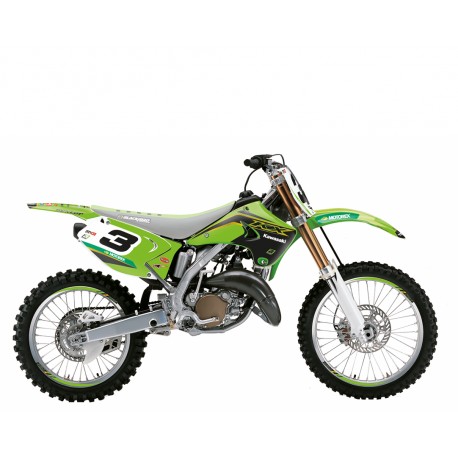 Kit déco BLACKBIRD Replica Kawasaki KAWASAKI KX 125 KX 250