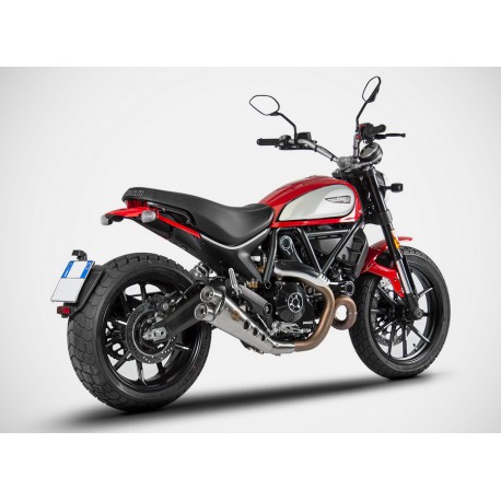 Echappement Zard Ducati 800 SCRAMBLER 2021