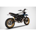 Echappement Zard Zuma Ducati 800 SCRAMBLER Desert Sled 2021