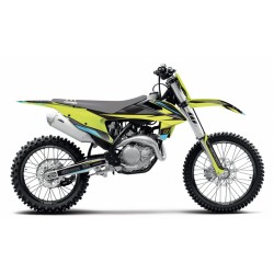 Kit déco complet BLACKBIRD Stealth Yellow KTM SX SX-F 2019-2022 EXC EXC-F 2020-2022