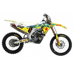 Kit déco complet BLACKBIRD Replica Kevin Strijbos SUZUKI RMZ 250 RMZ 450