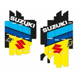 Kit déco de cache radiateur BLACKBIRD Replica Kevin Strijbos SUZUKI RMZ 250