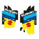 Kit déco de cache radiateur BLACKBIRD Replica Kevin Strijbos SUZUKI RMZ 450 2008-2017