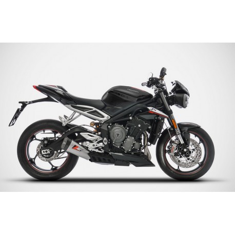 Echappement Zard Triumph 765 Street Triple 2017-2019