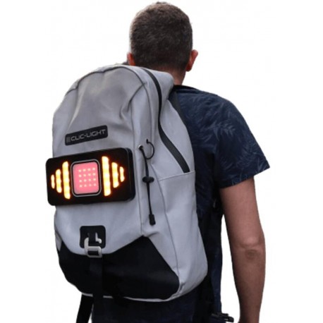 Sac à dos avec Dispositif de sécurité lumineux CLIC-LIGHT