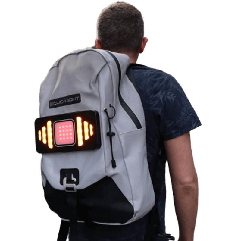 Sac à dos pour moto lumineux