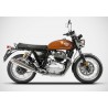 Ligne D'Echappement Zard Conique Homologué Euro 5 ROYAL ENFIELD Continental GT 650 2022 et Interceptor 650 2022 3
