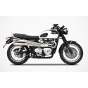 Ligne d'Echappement Zard Triumph 1200 Bonneville T120 2016-2022