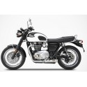 Ligne d'Echappement Zard Bas Triumph 1200 Bonneville T120 2016-2019