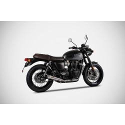 Echappement Zard Bas Triumph 1200 Bonneville T120 2021-2023 900 Bonneville T100 2021-2023