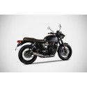 Echappement Zard Bas Triumph 1200 Bonneville T120 2021-2022