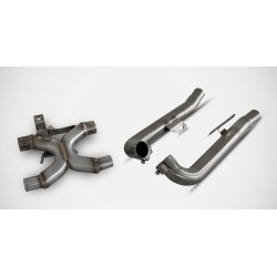 Décatalyseur Zard TRIUMPH 1200 bonneville T120 2021-2023 900 Bonneville T100 2021-2023