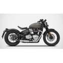 Collecteur Zard Triumph 1200 Bobber 2017-2023