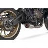 Ligne pot d'Echappement SCORPION red power YAMAHA XSR 700 2021-2022 2