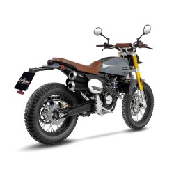 Echappement LEOVINCE GP DUALS Fantic 125 CABALLERO 2021-2023