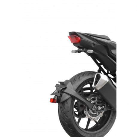 Support de plaque déporté + GARDE BOUE TOP BLOCK HONDA 750 HORNET 2023