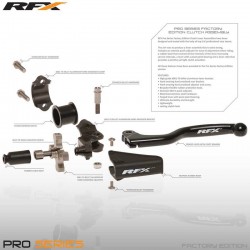 Ensemble de vis de rechange en acier inoxydable pour kit levier d'embrayage RFX Pro M4x8